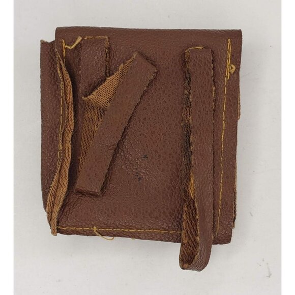 Vintage Mattel Big Jim Camper Backpack Leather Toy Replacement Part - Picture 5 of 6